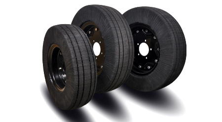 rotary mower parts - 26 inch laminated tail wheel
