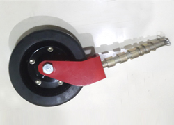 finish mower parts assembly with busing